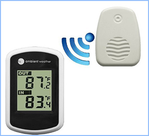 Ambient weather wireless thermometer