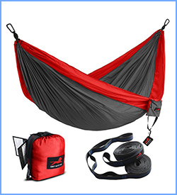 Honest Outfitters single and double camping hammock with hammock tree straps