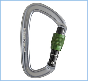 black diamond screwgate carabiner