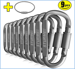 sturme aluminum carabiner