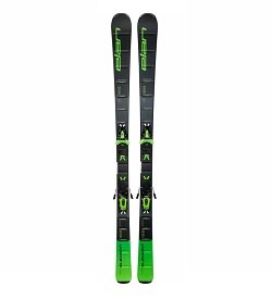 two elan element beginner skis 