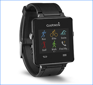 best garmin vivoactive black waterproof fitness tracker