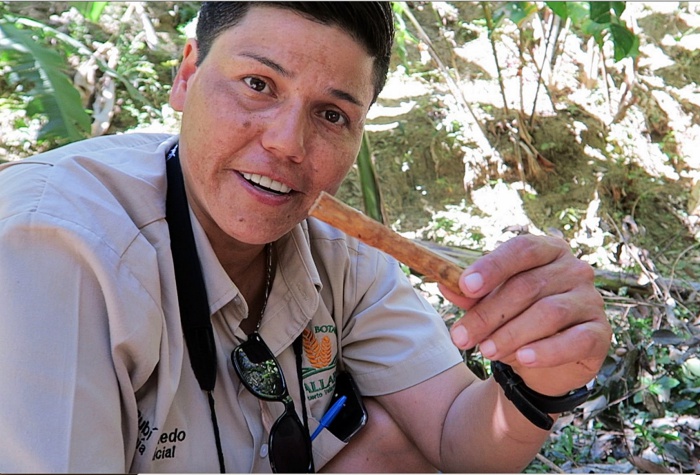 Ruby the jardin botanico vallarta tour guide