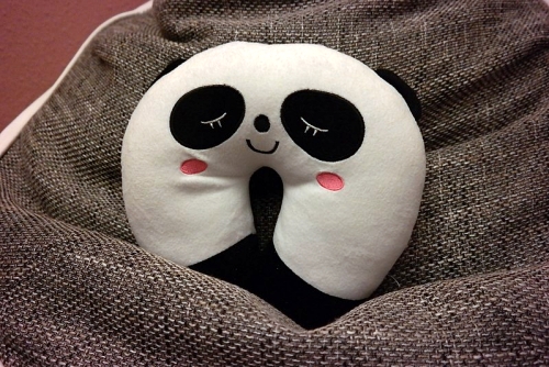 panda travel pillow 