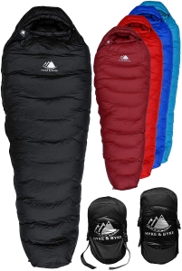 Hyke & Byke Snowmass best sleeping bags with down